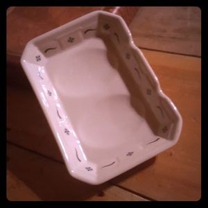 Longaberger Pottery Dish